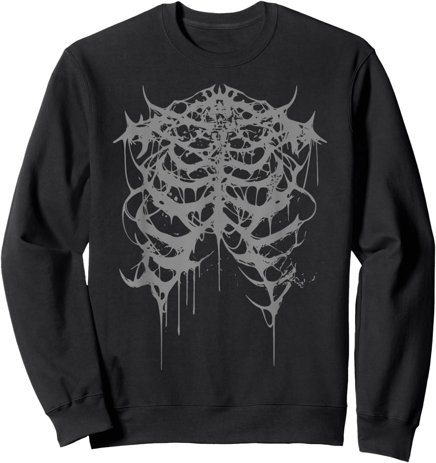 Horror Black Metal Death Metal Gothic Goth Grunge , black Sweatshirt - Sweatshirt | Black