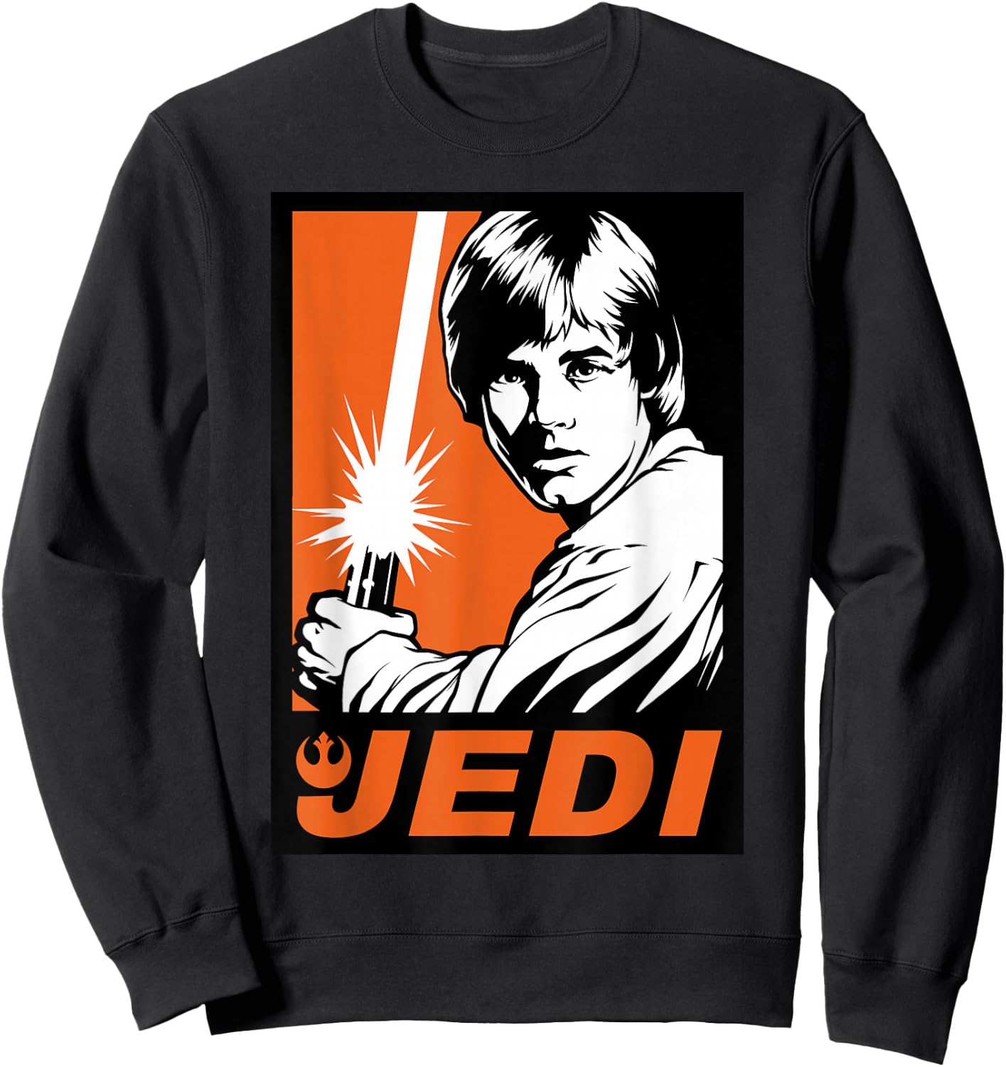 Star Wars Luke Skywalker Rebel Jedi Sweatshirt - Sweatshirt | Black