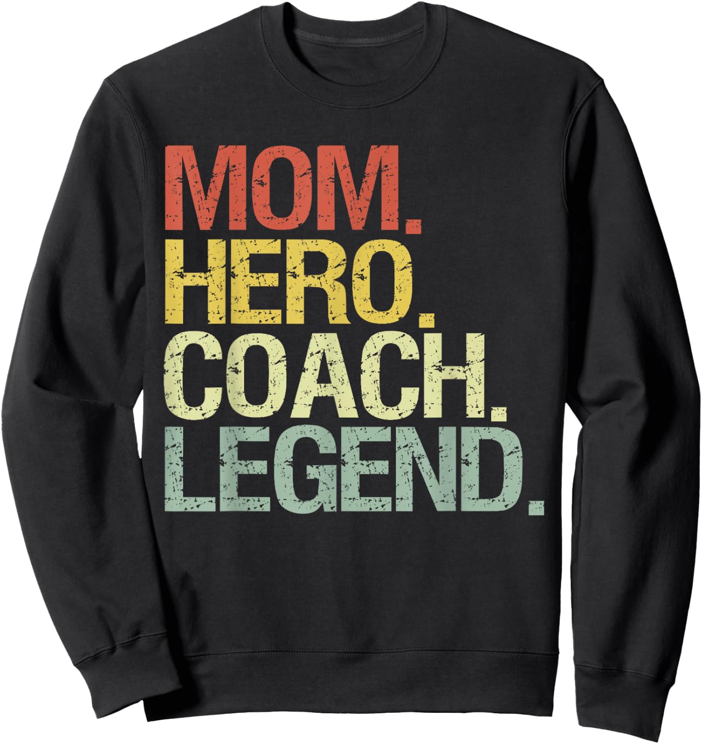 Mom Coach Mother Coach Sweatshirt - Sweatshirt | Black