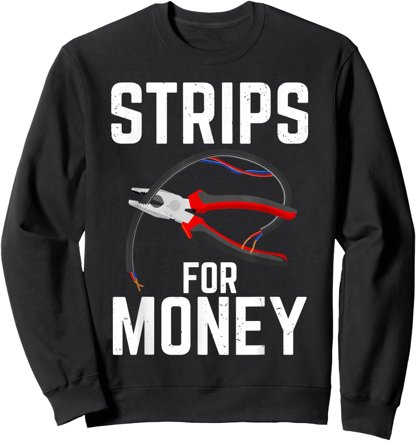 Funny Electrician Art Women Electrical Electrician Sweatshirt - Sweatshirt | Black