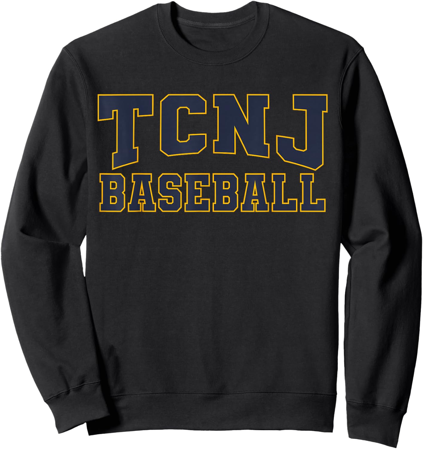 TCNJ Baseball Sports Fan Sweatshirt - Sweatshirt | Black