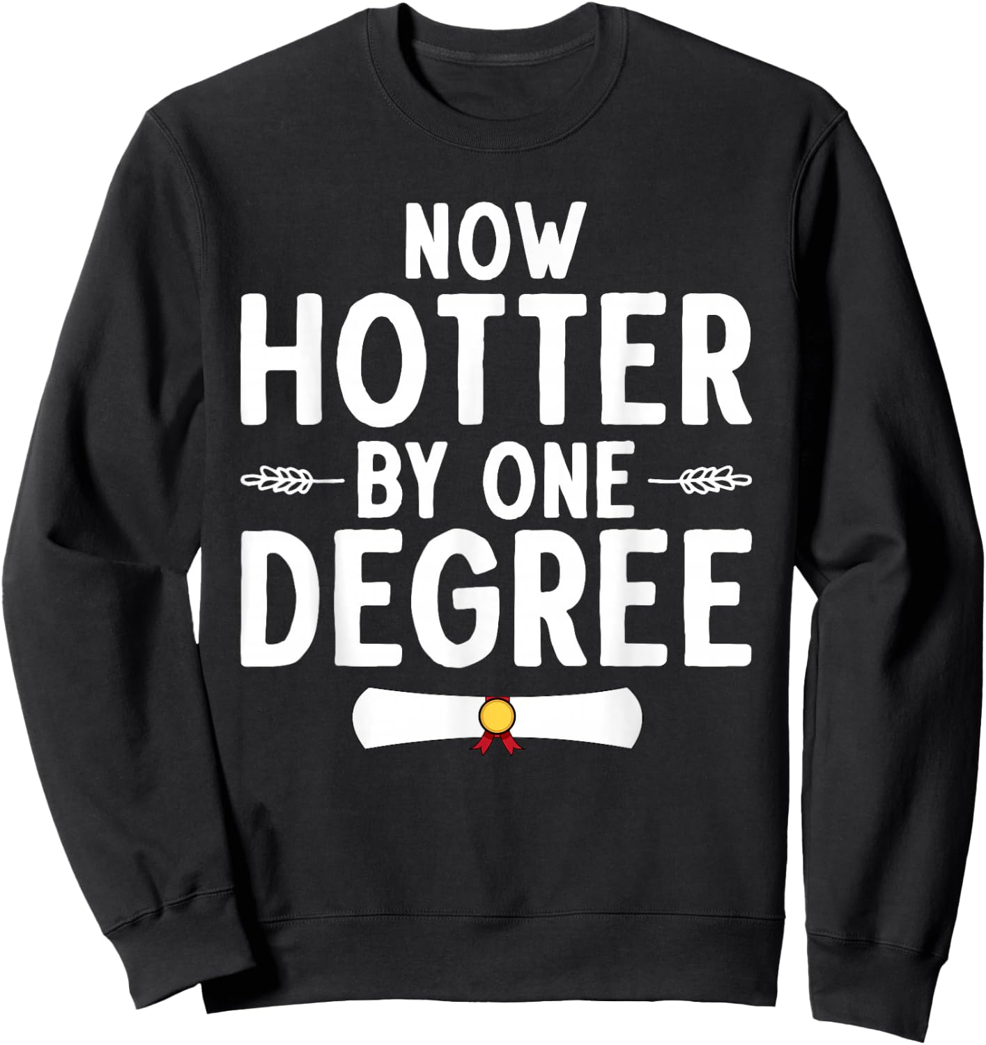 Masters Degree Graduation Art Women Masters Degree Sweatshirt - Sweatshirt | Black