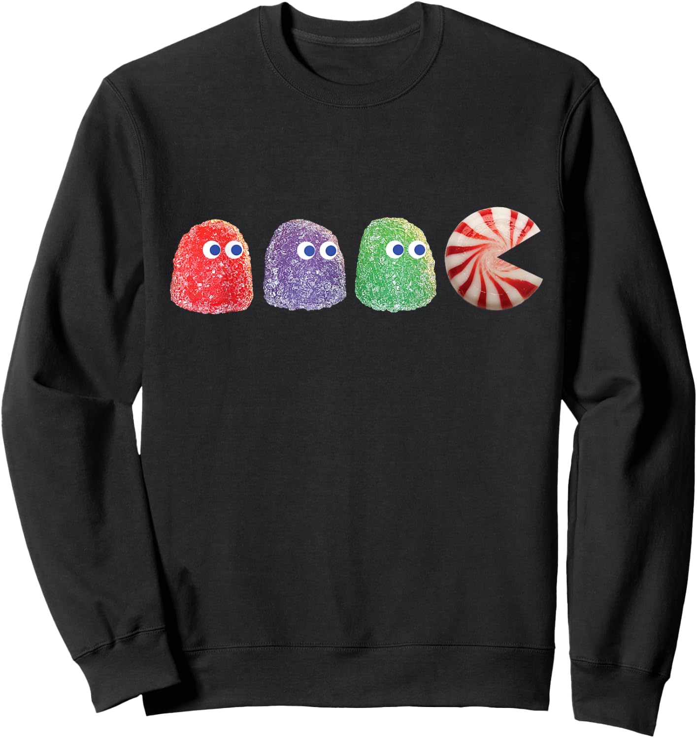 Kyle's Pumpkin Pie Christmas Candy Sweatshirt - Sweatshirt | Black