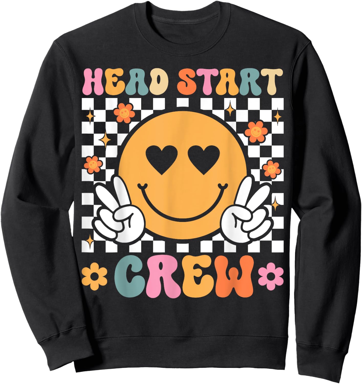 Head Start Crew Teacher Early Childhood Education Preschool Women Sweatshirt - Sweatshirt | Black