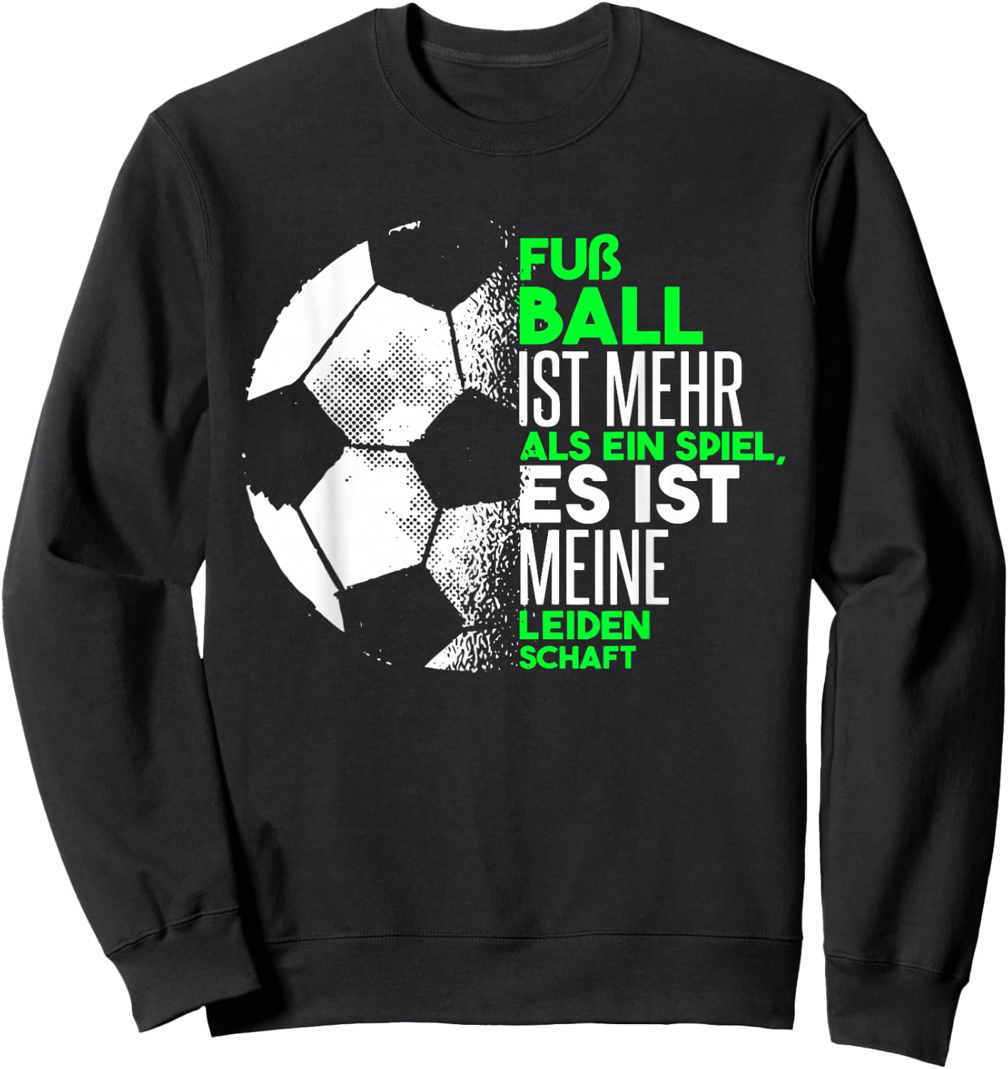 Football Player Sayings Children's Boys' Sweatshirt - Sweatshirt | Black