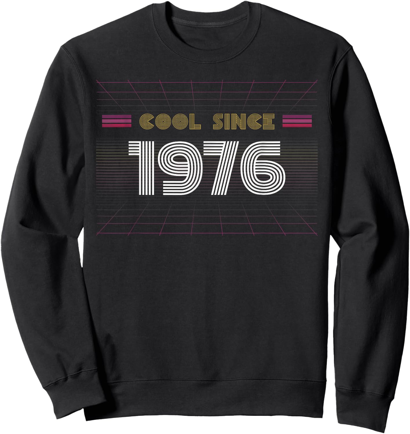1976 Birthday , black, s Sweatshirt - Sweatshirt | Black