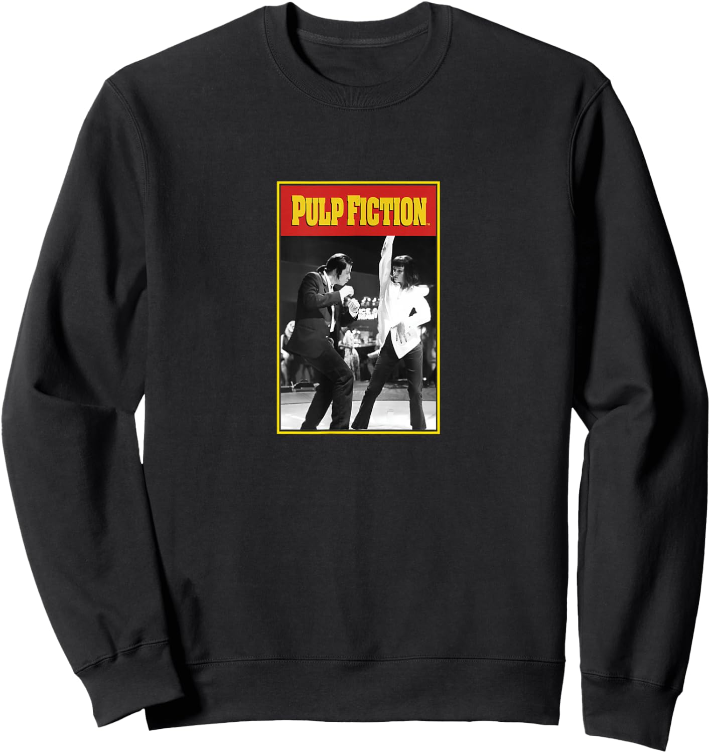 Vince & Mia Tanzszene Grafik Sweatshirt - Sweatshirt | Black