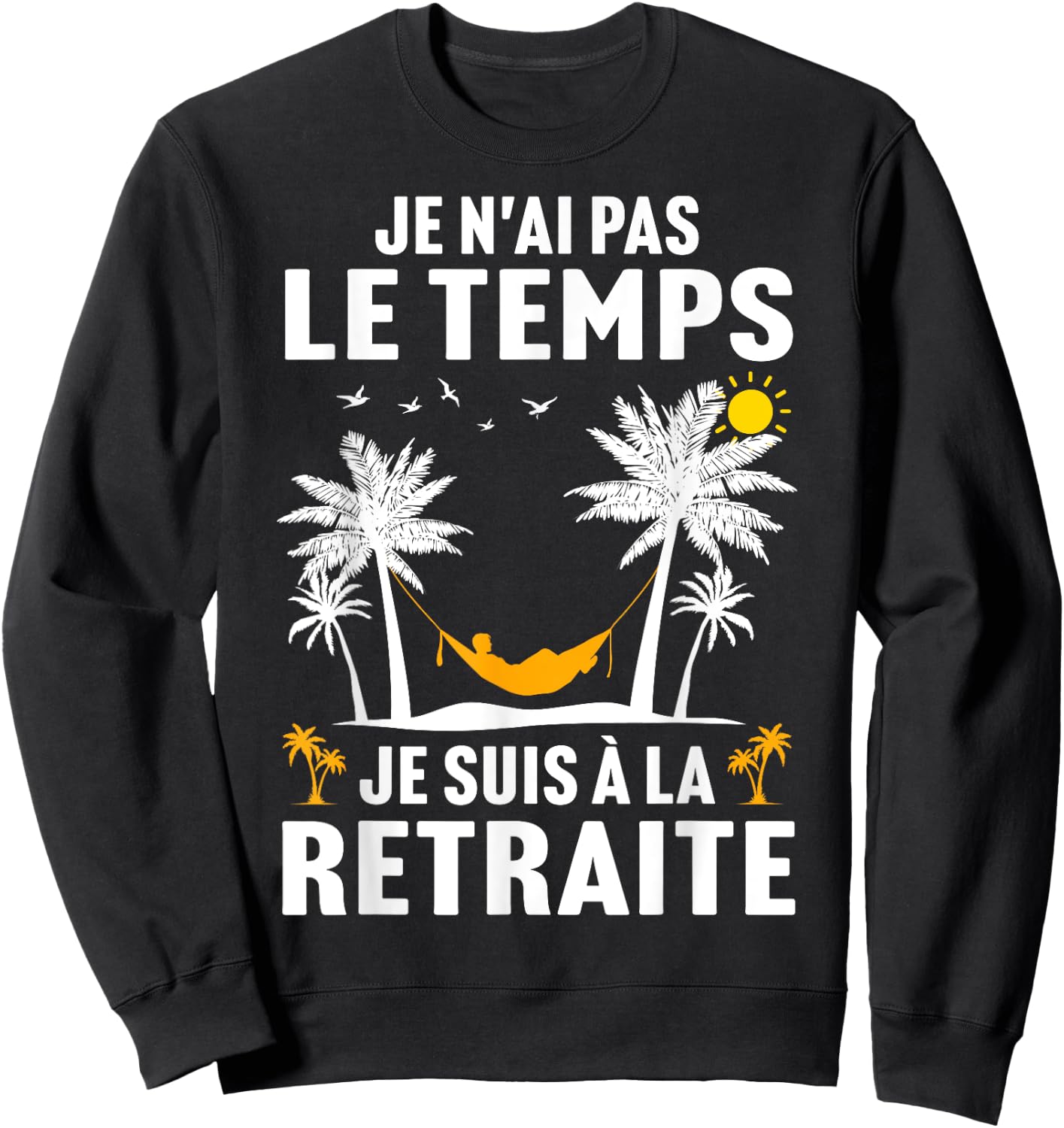 Retirement Gift Women Humor Leaving Retirement , Black, S Sweatshirt - Sweatshirt | Black