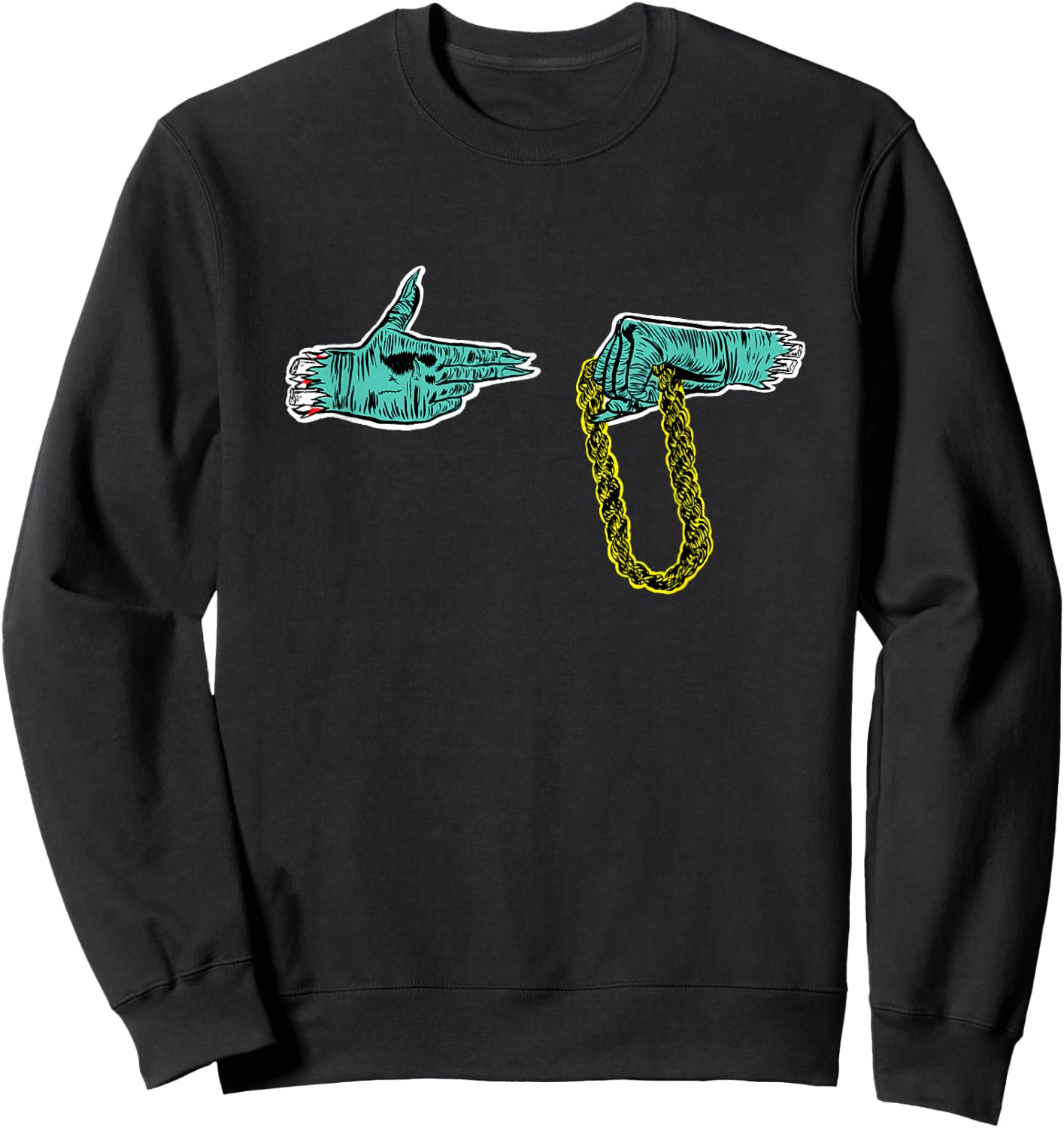 Rtj1 (black) Sweatshirt - Sweatshirt | Black