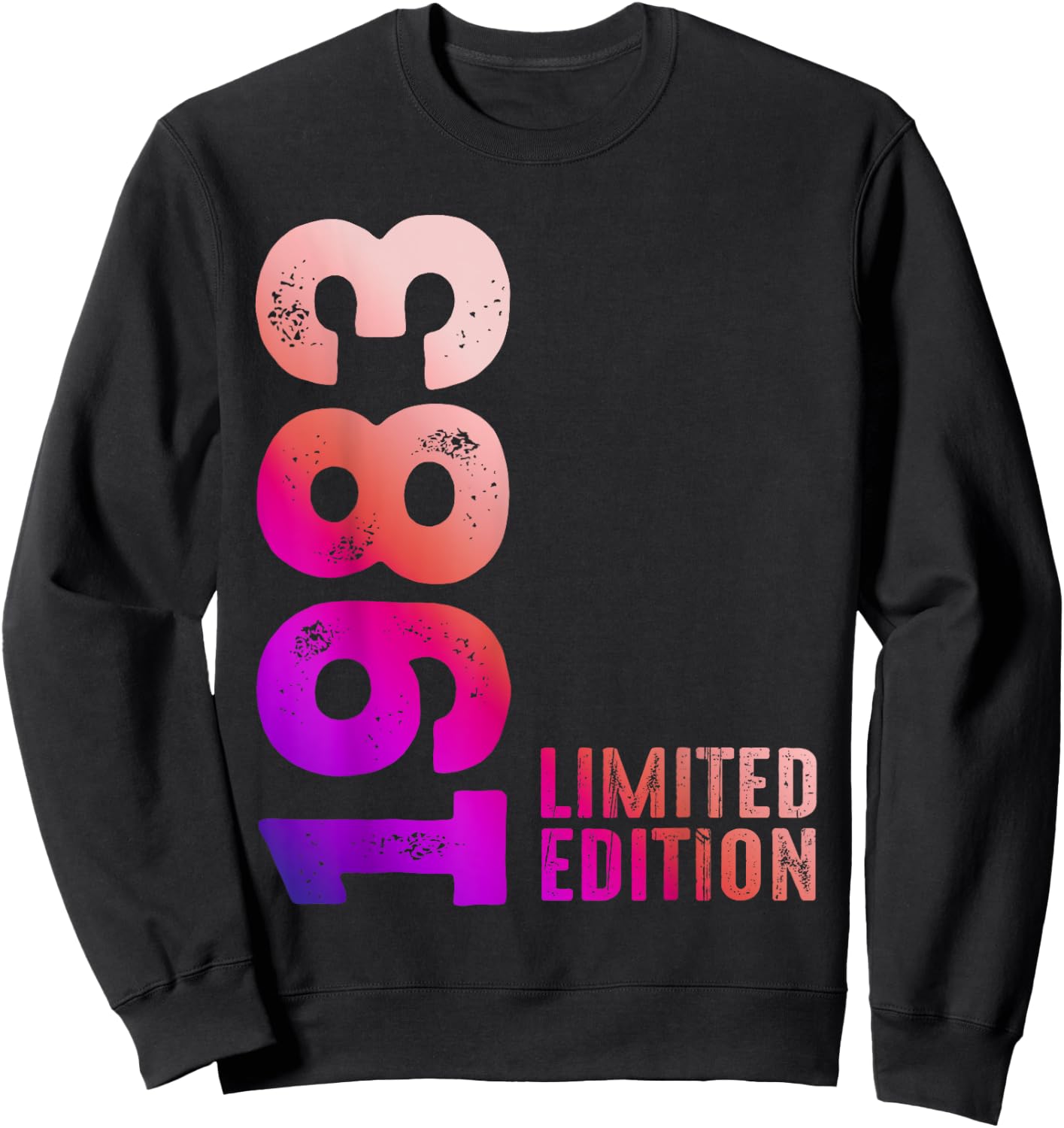 1983 Limited Edition 1983 Birthday Gift , Black, S Sweatshirt - Sweatshirt | Black