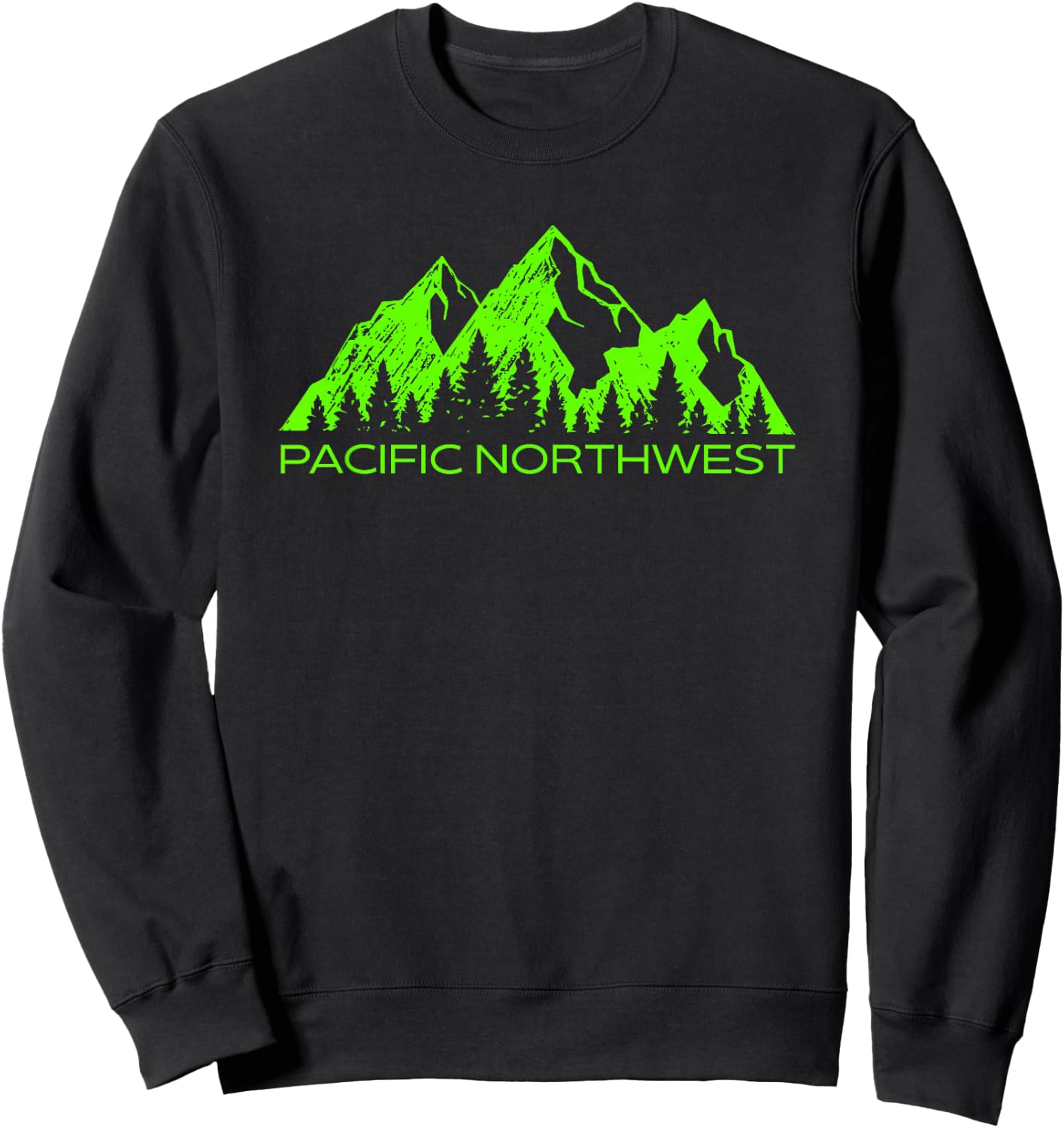 Pacific Northwest Shirt | Cool PNW Gift | Pacific Northwest Sweatshirt - Sweatshirt | Black