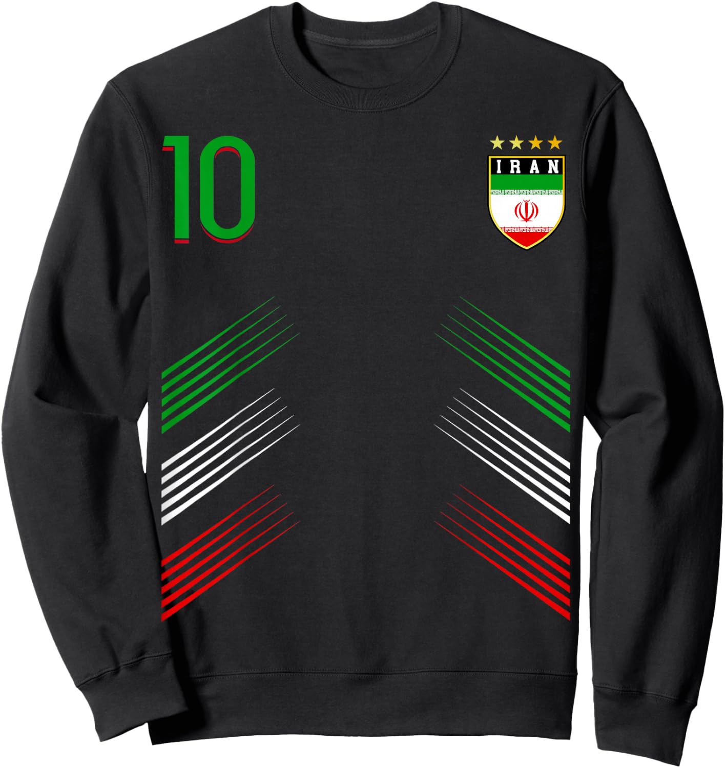 Iran Flag Iranian Pride Lovers Sweatshirt - Sweatshirt | Black