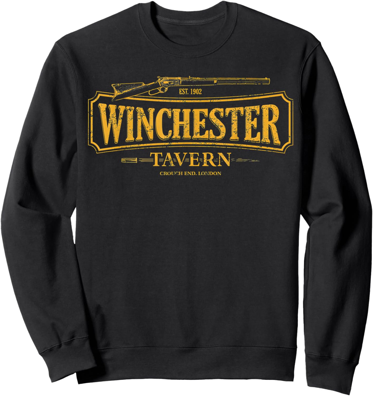 Winchester Vintage Tavern Shaun 80s of The Dead Sweatshirt - Sweatshirt | Black