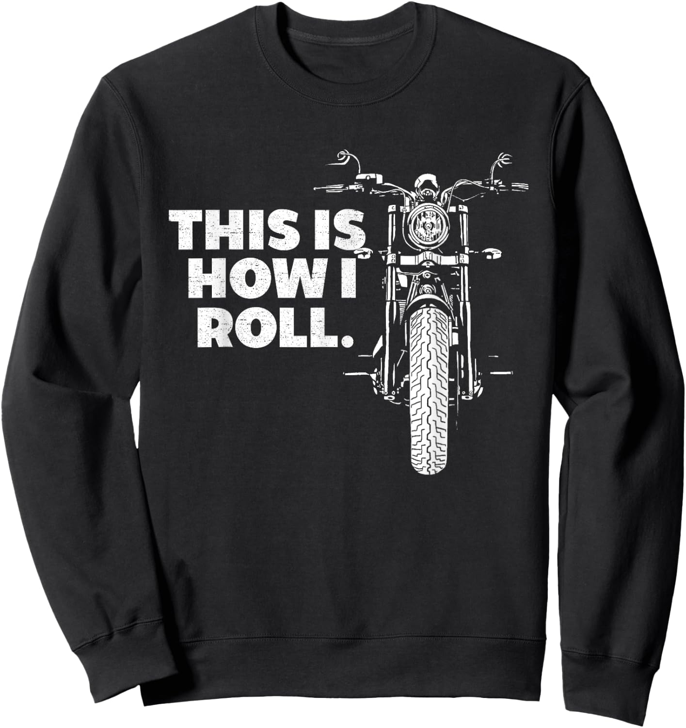 Motorcycle Apparel - Motorcycle Sweatshirt - Sweatshirt | Black