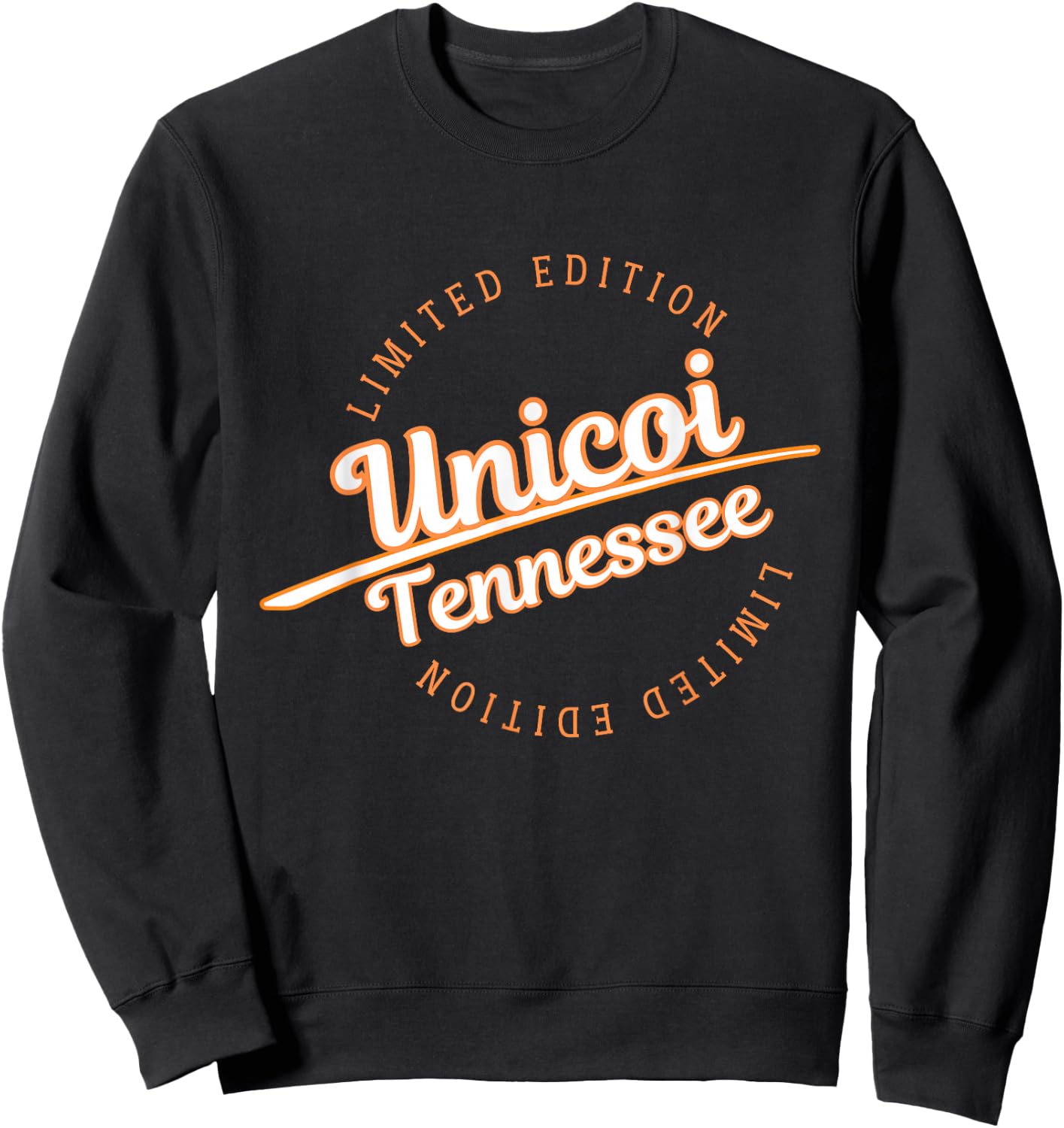 Retro Athletic Unicoi TN Apparel Sweatshirt - Sweatshirt | Black