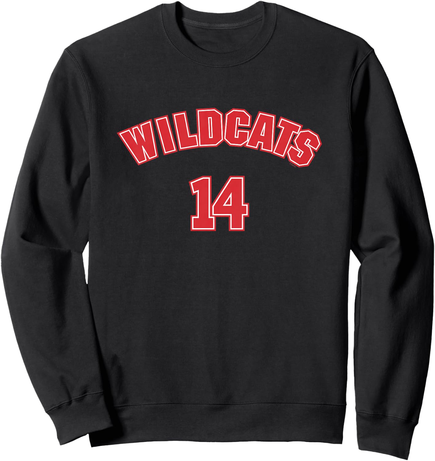 Children's High School Musical Wildcats 14 , Black, 2 Sweatshirt - Sweatshirt | Black