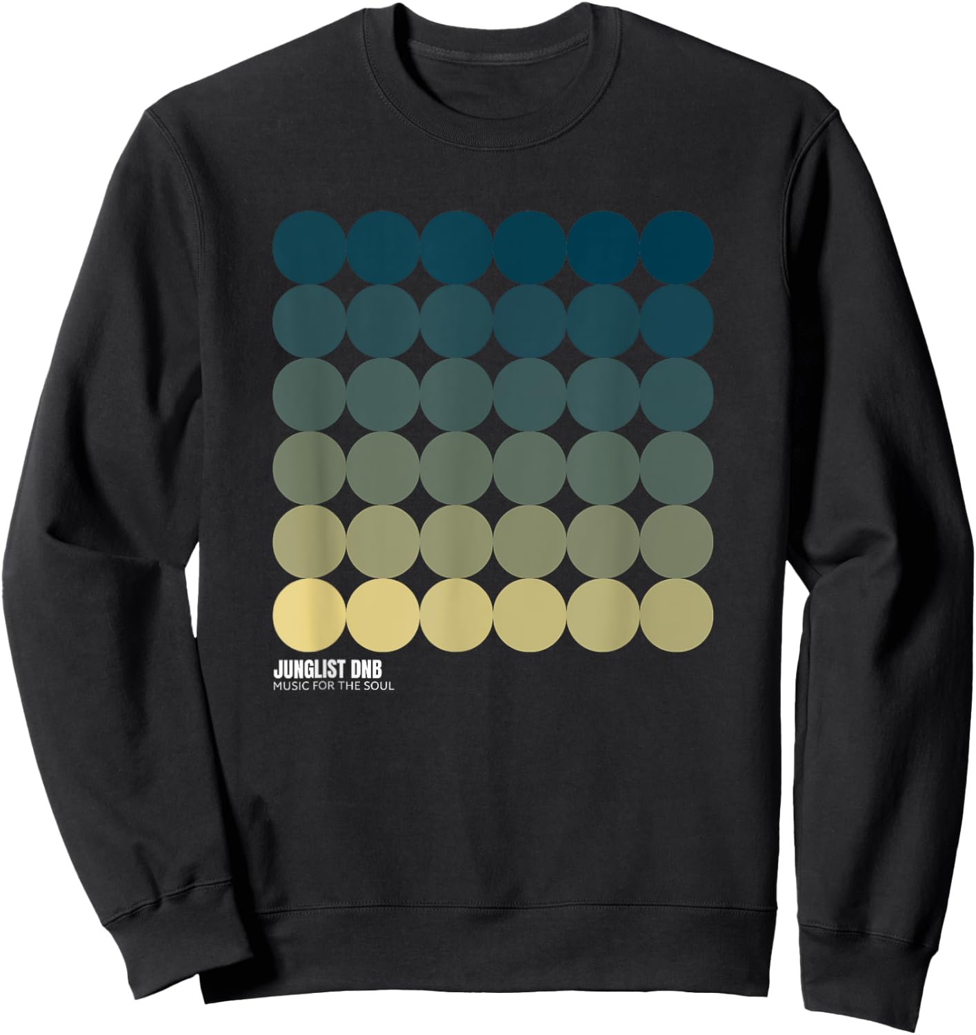 Junglist DnB Drum N Bass Sweatshirt - Sweatshirt | Black