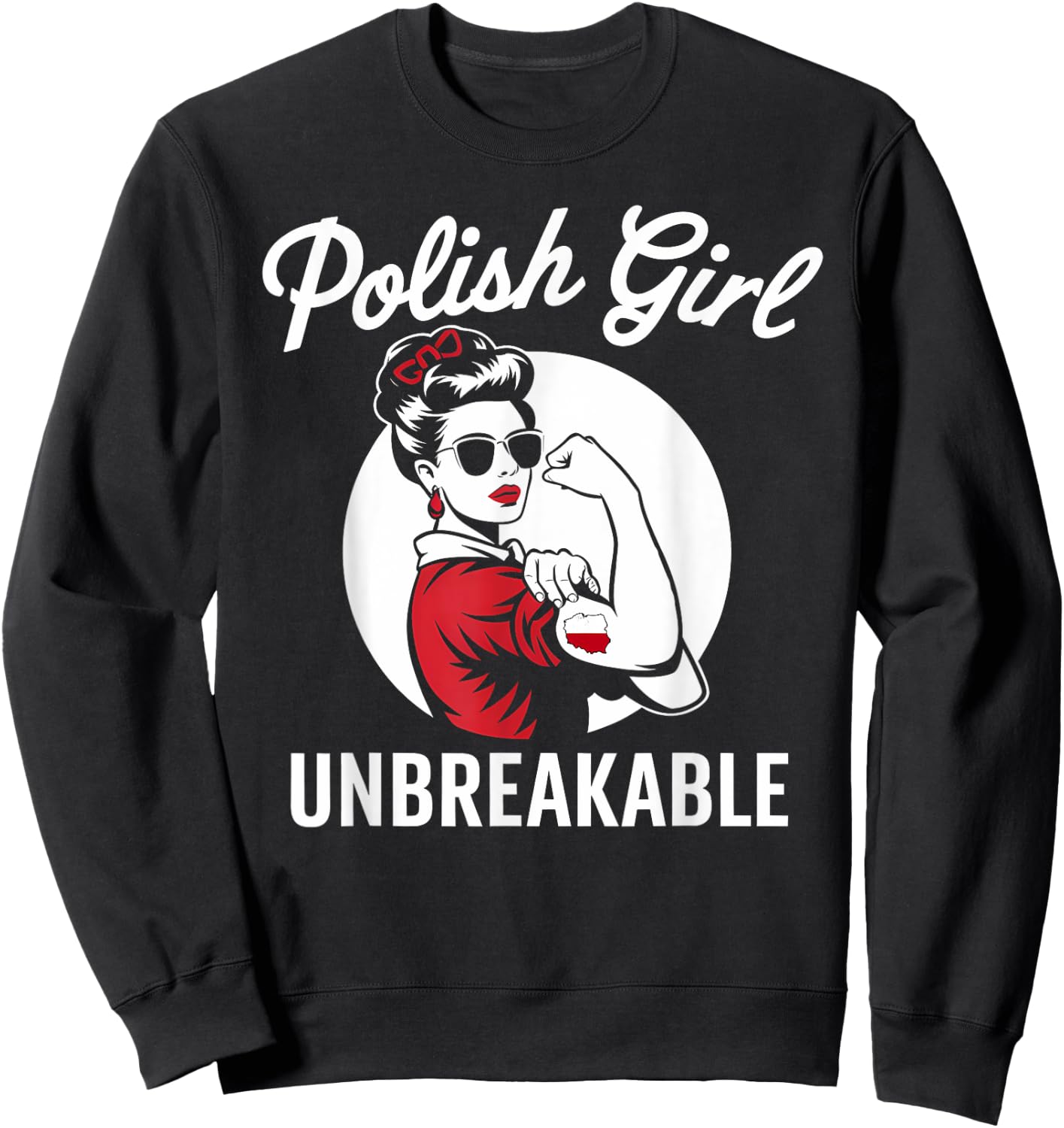 Poland Gift Poland Polska Polish Polish , Black, S Sweatshirt - Sweatshirt | Black