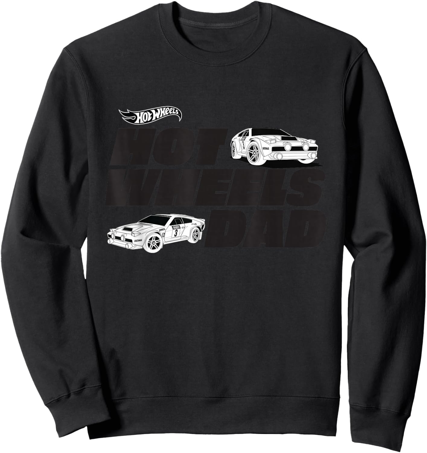 Hot Wheels Dad Sweatshirt - Sweatshirt | Black