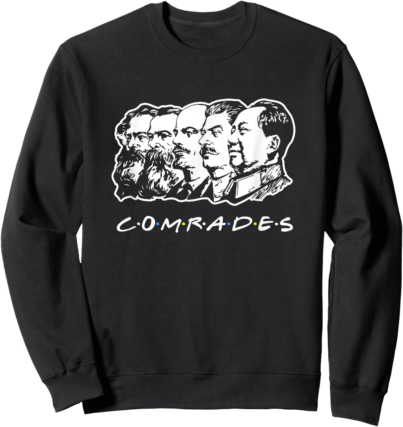 Kommunismus Party Kommunist Kameraden Freunde Sweatshirt - Sweatshirt | Black