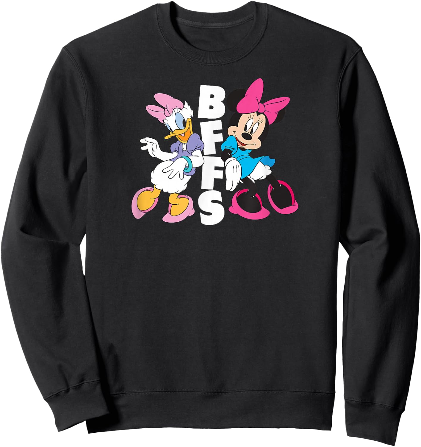 Disney - Minnie and Daisy BFFs Sweatshirt - Sweatshirt | Black