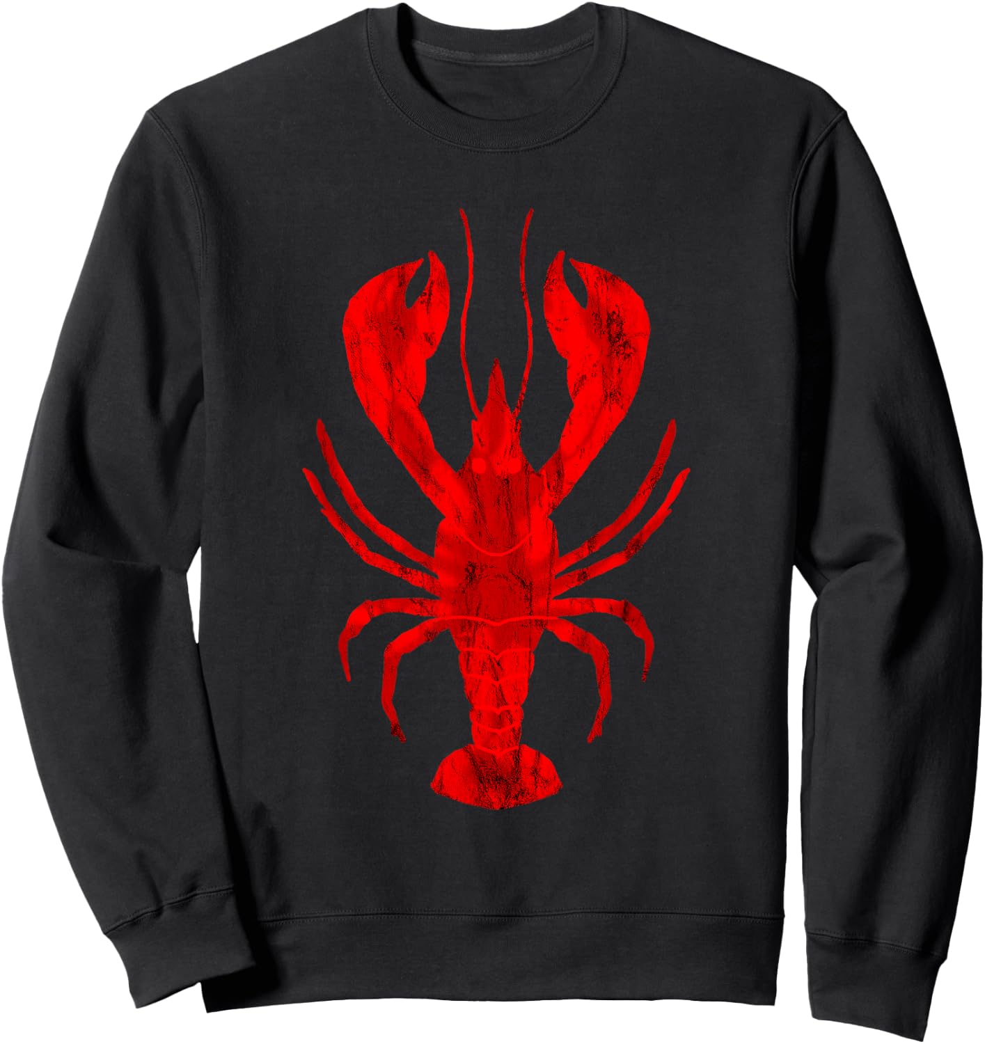 River Cajun Crawfish Crayfish Boil Fishing Ditch Bugs Shirt Sweatshirt - Sweatshirt | Black