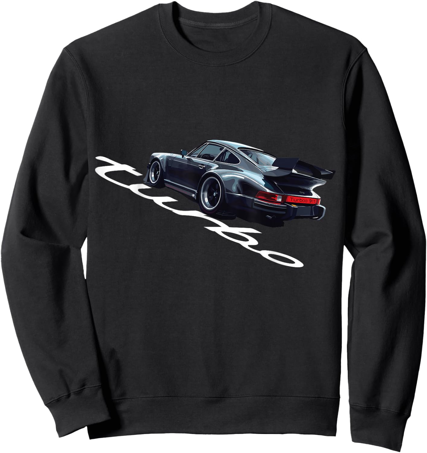 964 911 Sports Car Turbo , Black, S Sweatshirt - Sweatshirt | Black