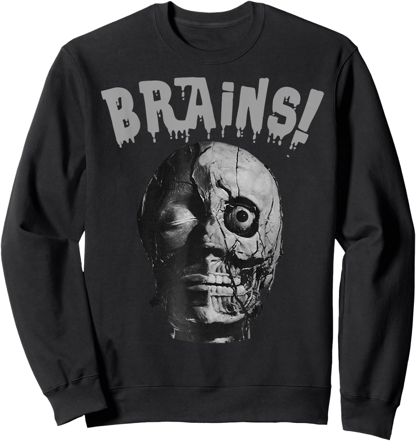 Living Dead Halloween Return of The Dead Living Zombie Sweatshirt - Sweatshirt | Black