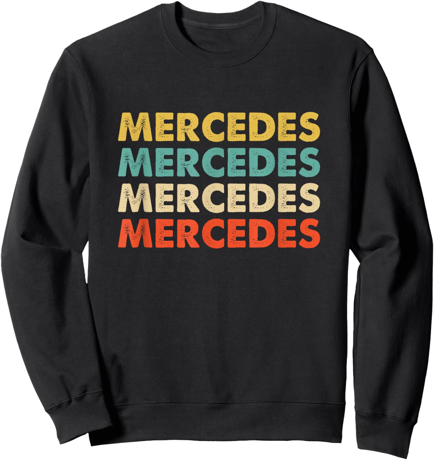 Name Mercedes Sweatshirt - Sweatshirt | Black