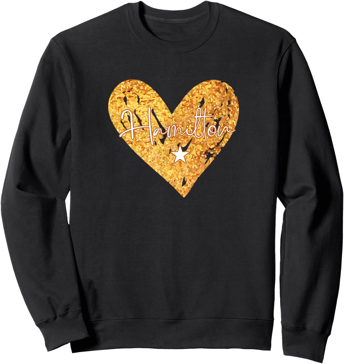 I Heart Hamilton Loves Hamilton Theatre Musical Sweatshirt - Sweatshirt | Black