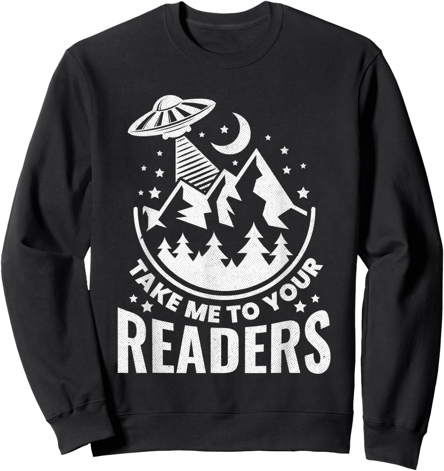 Reading Library Literature Read Books Lover Reader Gift Sweatshirt - Sweatshirt | Black