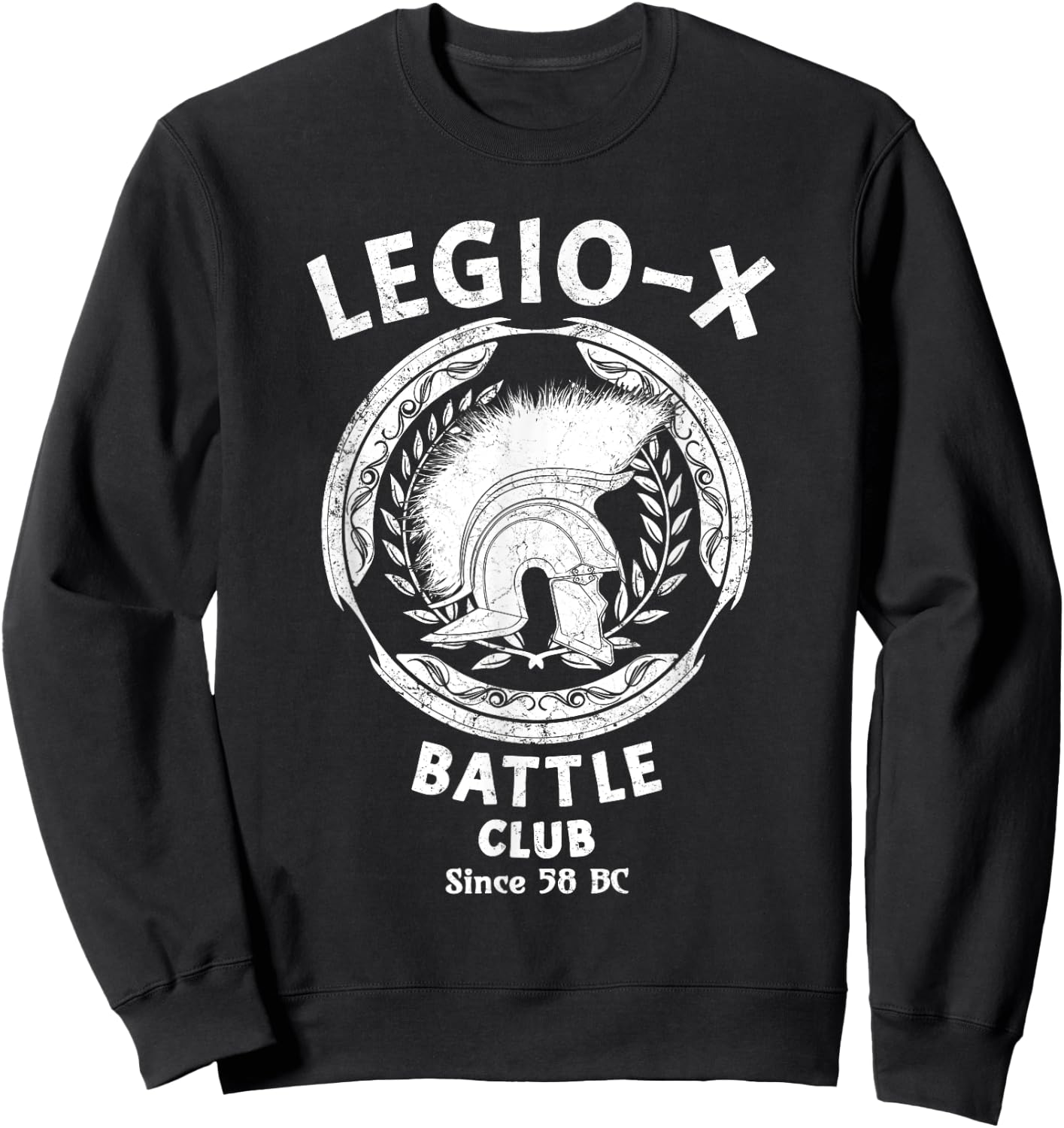 SPQR Legio X Roman Centurion Sweatshirt - Sweatshirt | Black
