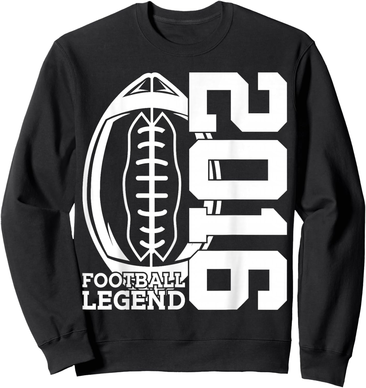 10 Years Football Legend 2016 10th Birthday Sweatshirt - Sweatshirt | Black