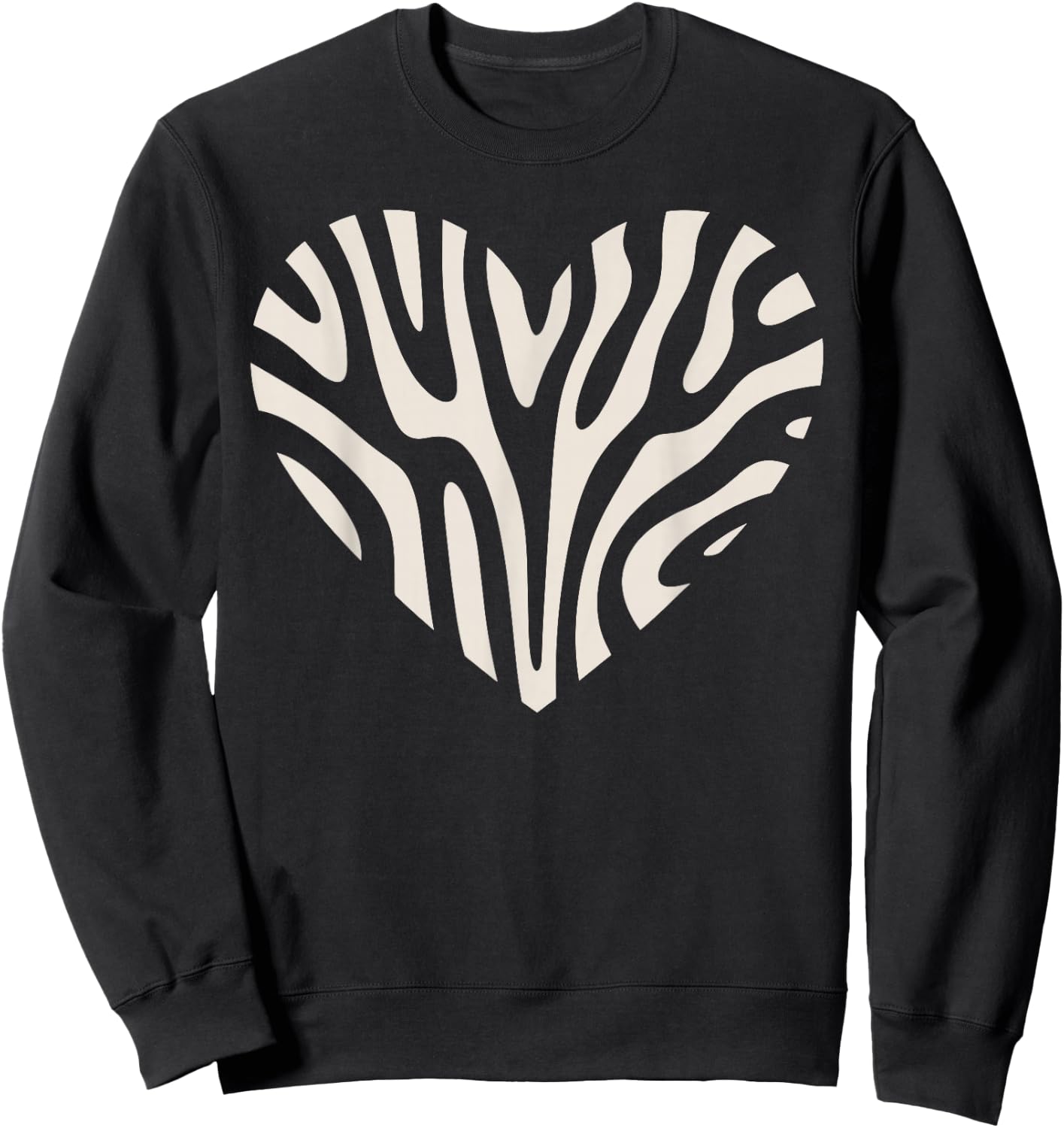 Safari Zebra Costume Women Kids Africa Zebra Lover Sweatshirt - Sweatshirt | Black