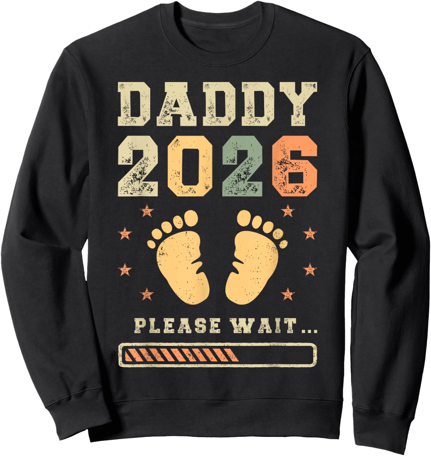 Daddy 2026, Pregnancy Announcement, Future Dad Sweatshirt - Sweatshirt | Black