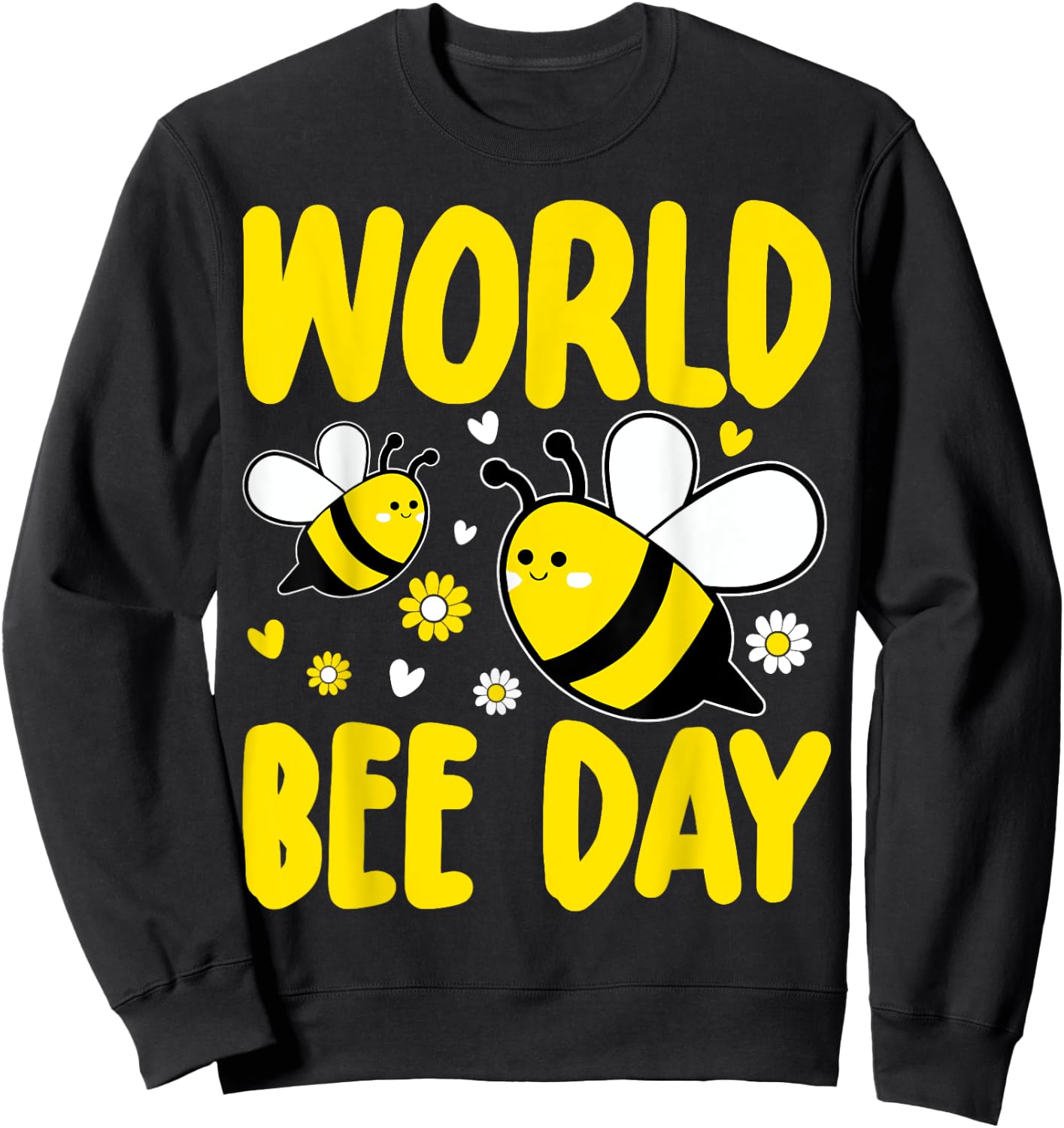 World Bee Day Beekeeping Honey Sweatshirt - Sweatshirt | Black
