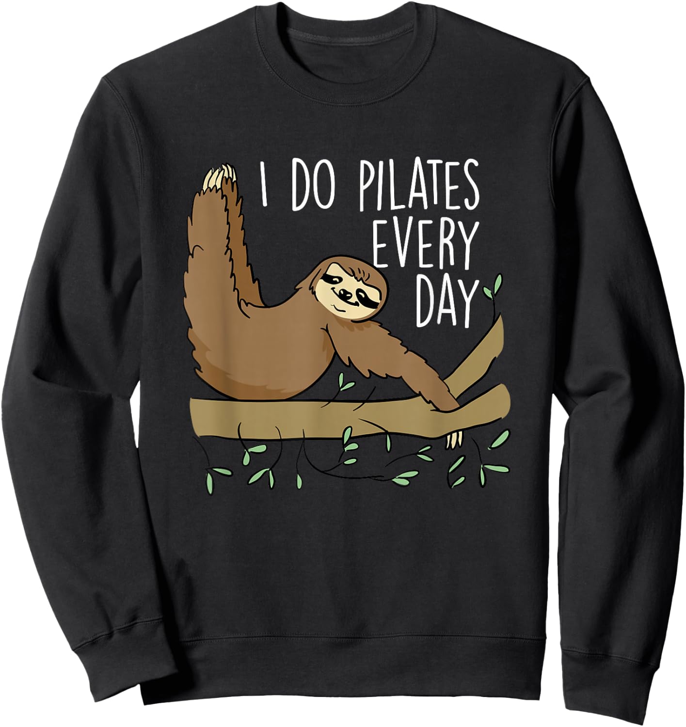 Pilates Graphic Fitness Exercise Pilates Instructor Workout Sweatshirt - Sweatshirt | Black