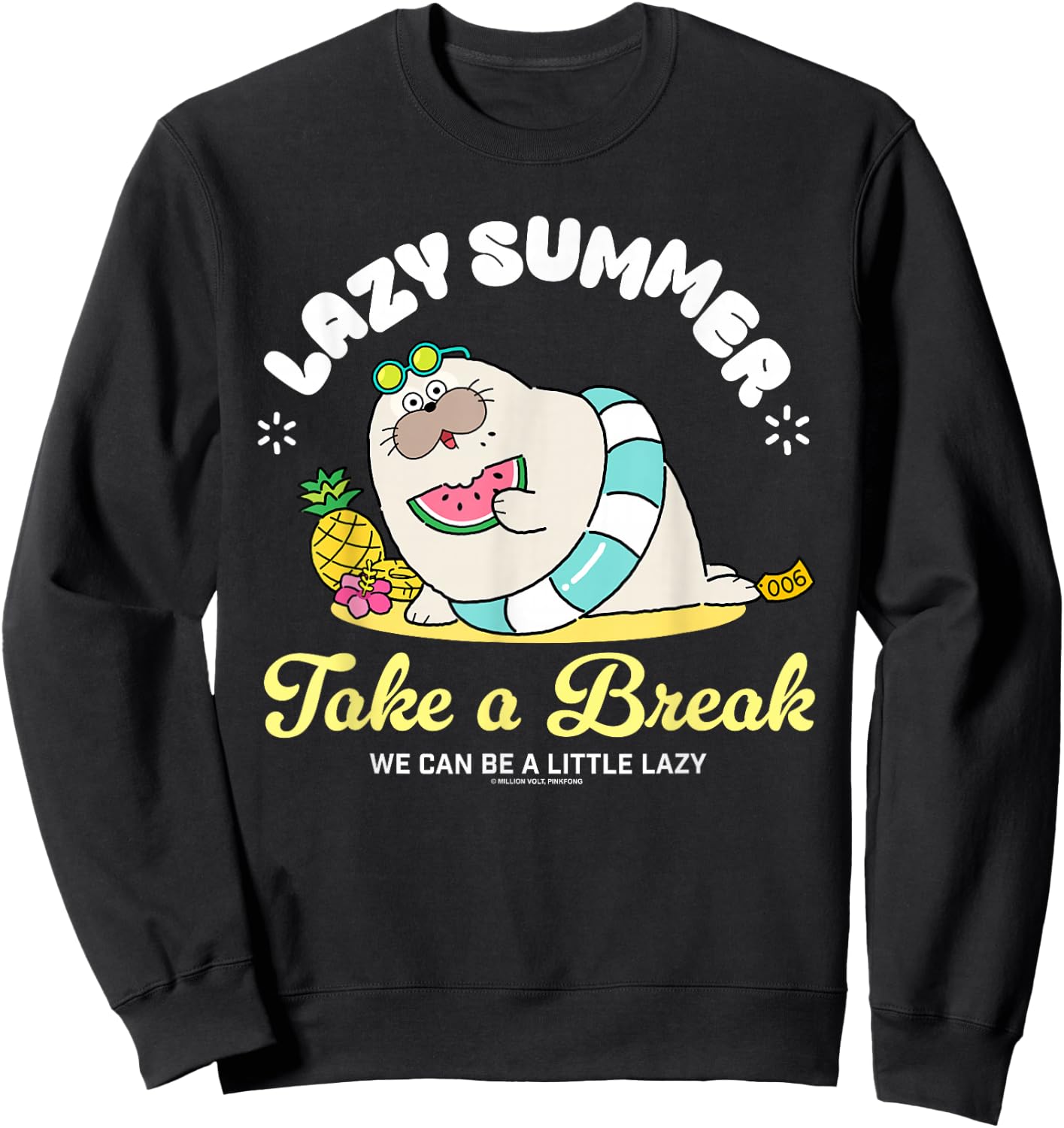 Sealook Take a Break Sweatshirt - Sweatshirt | Black