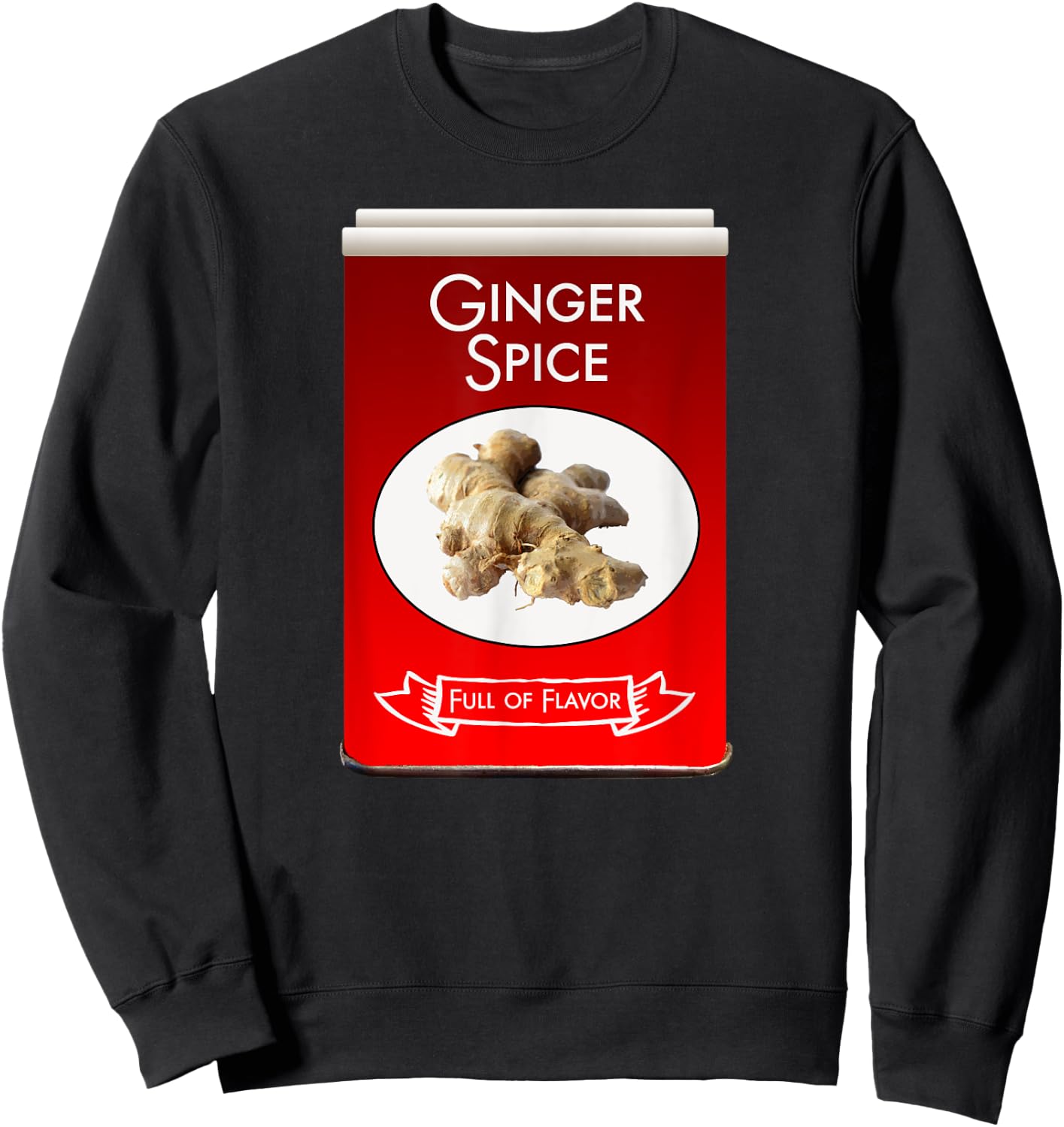 Ginger Spice Spice Jar Girls Matching Girls Costume Sweatshirt - Sweatshirt | Black