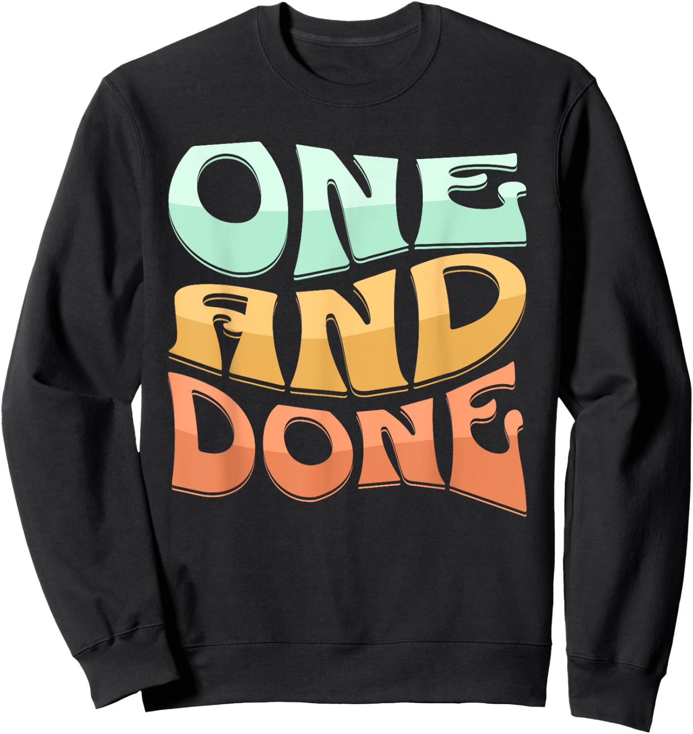Triangle Family One and Done -Kids Black Animal Print Kids Sweatshirt - Sweatshirt | Black