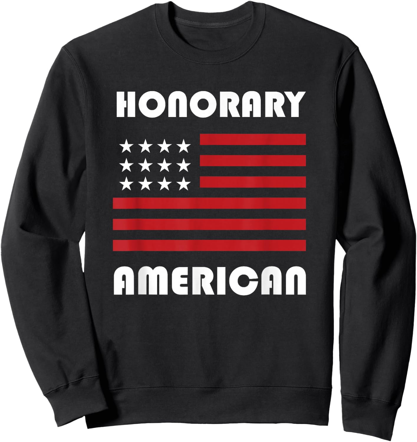Gift Foreign Exchange Students - Funny Honorary American Sweatshirt - Sweatshirt | Black
