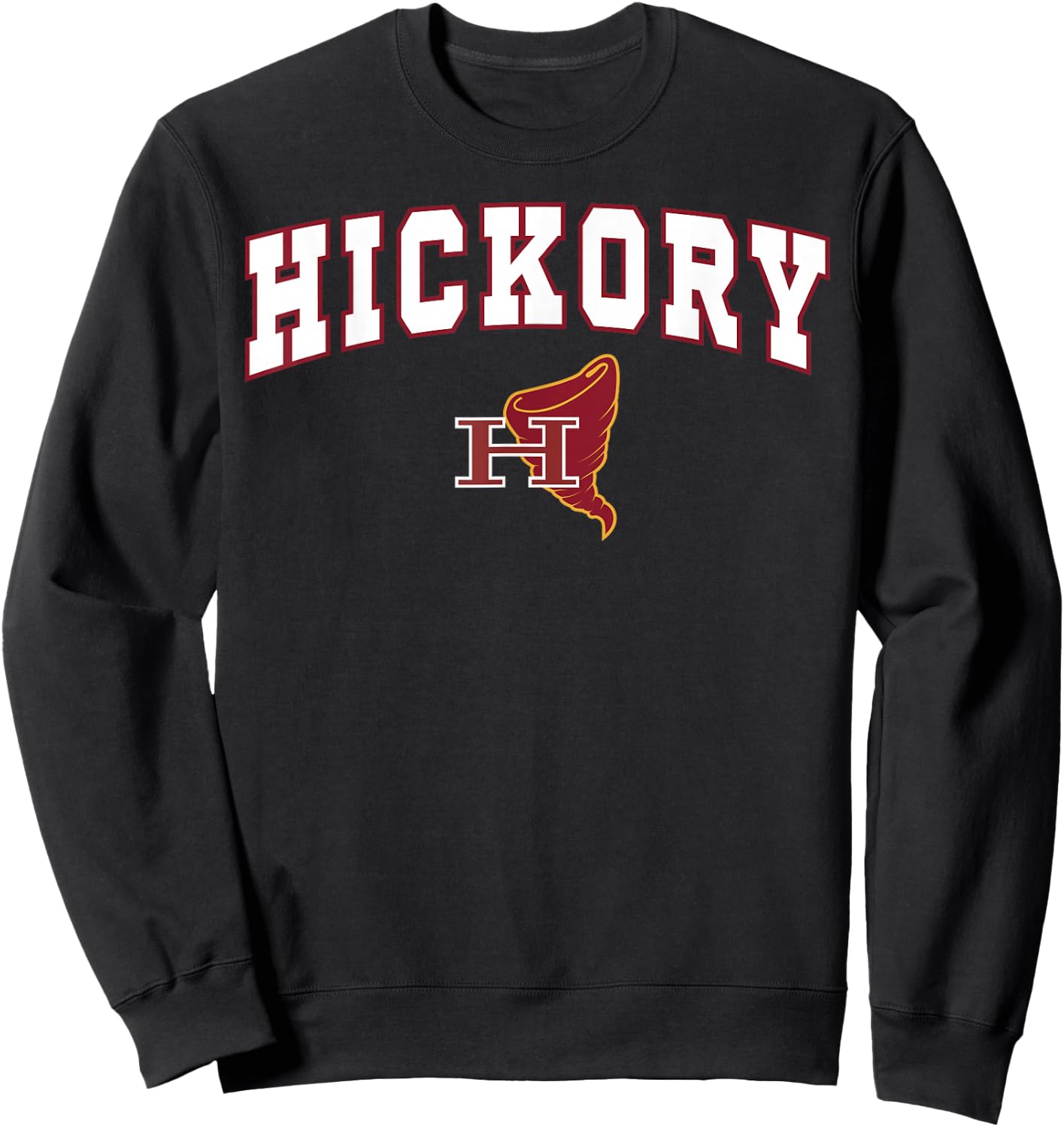Hickory High School Red Tornadoes Sweatshirt - Sweatshirt | Black