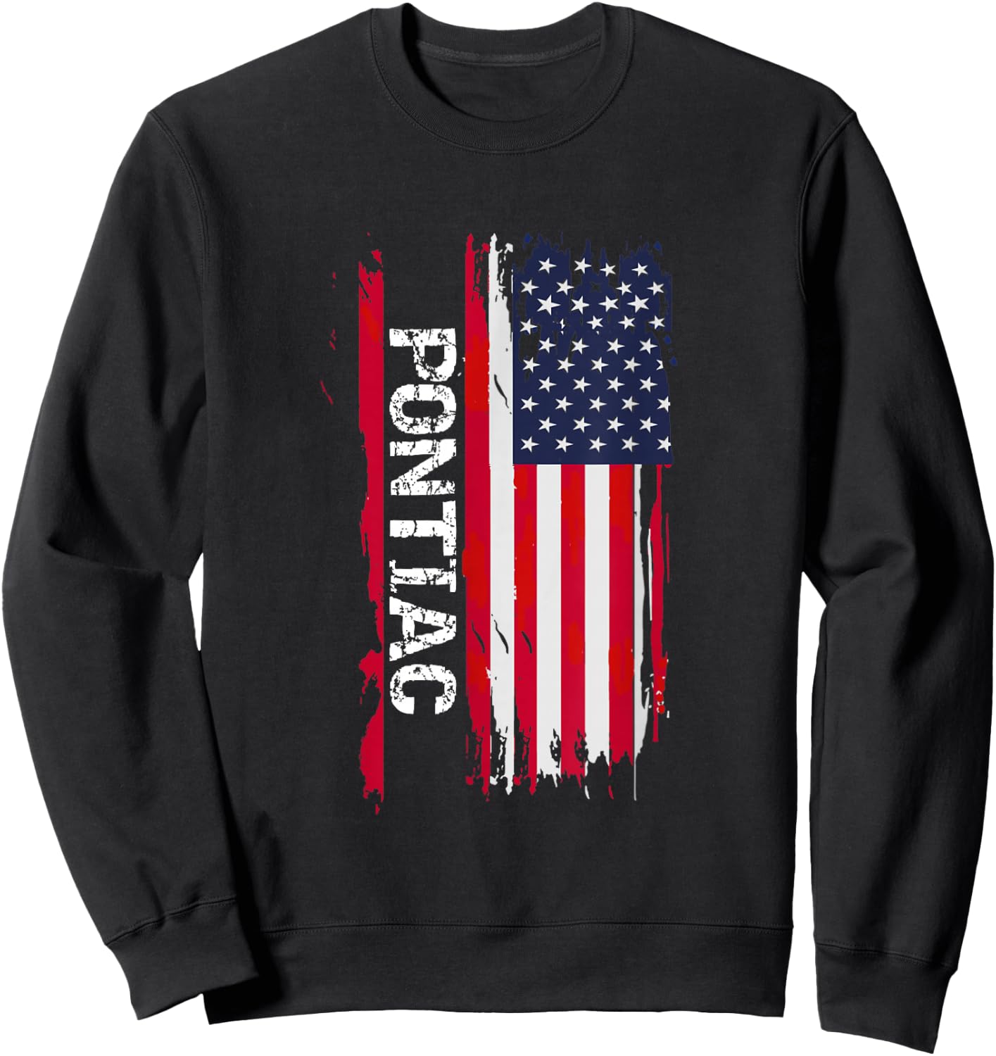 Pontiac City Sweatshirt - Sweatshirt | Black