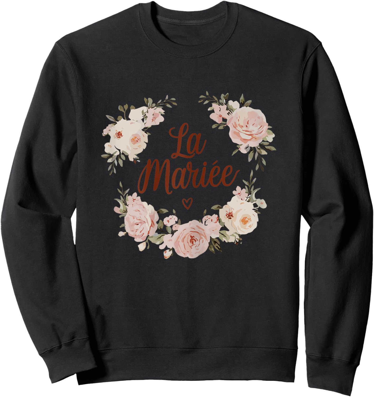 Women's EVJF Custom Team Bride Team Bride Witness Wedding , white, Female X-Small Sweatshirt - Sweatshirt | Black
