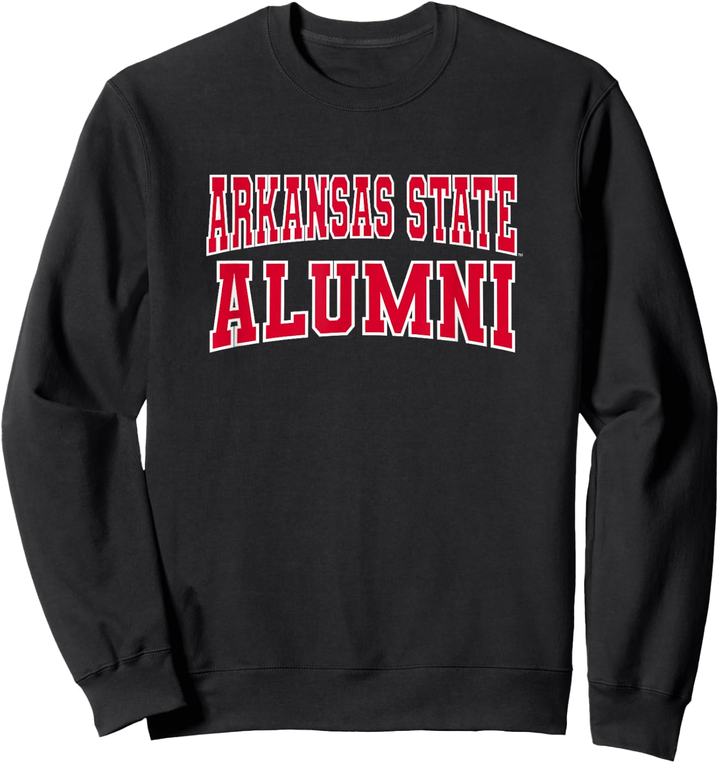 Arkansas State Red Wolves Premium Collegiate Alumni Sweatshirt - Sweatshirt | Black
