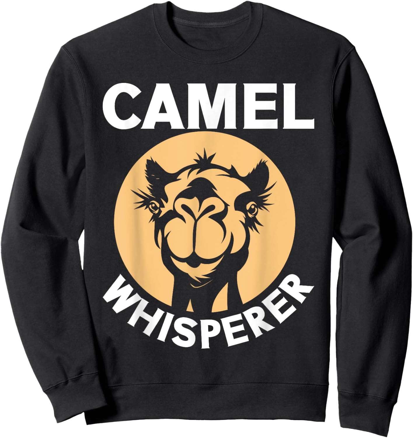 Camel Whisperer Camel Sweatshirt - Sweatshirt | Black