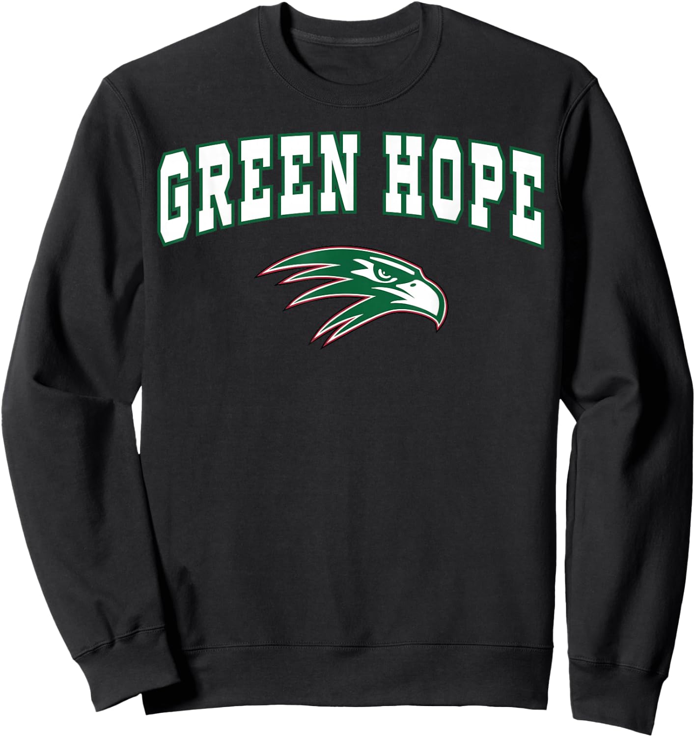 Green Hope High School Falcons Sweatshirt - Sweatshirt | Black
