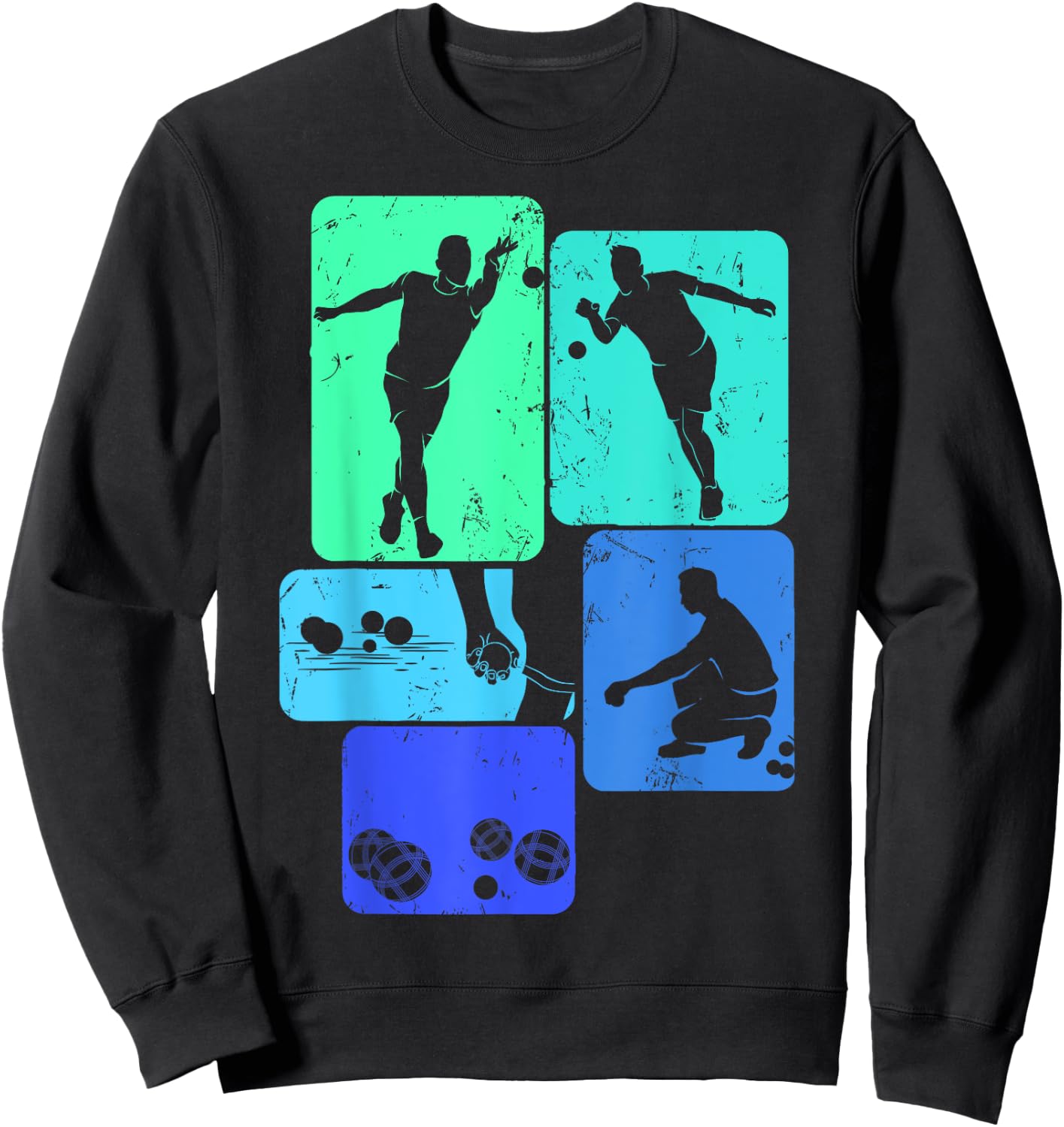 Boccia Boule Men's , Black, S Sweatshirt - Sweatshirt | Black