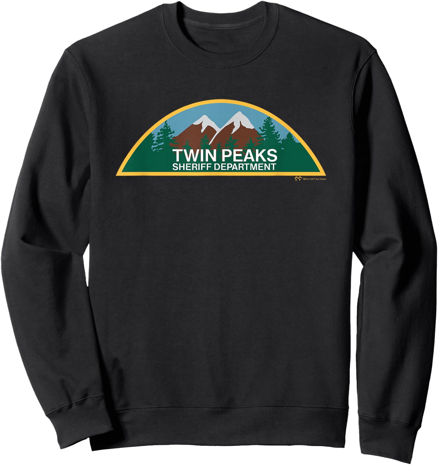 Twin Peaks Sheriff Department , black Sweatshirt - Sweatshirt | Black