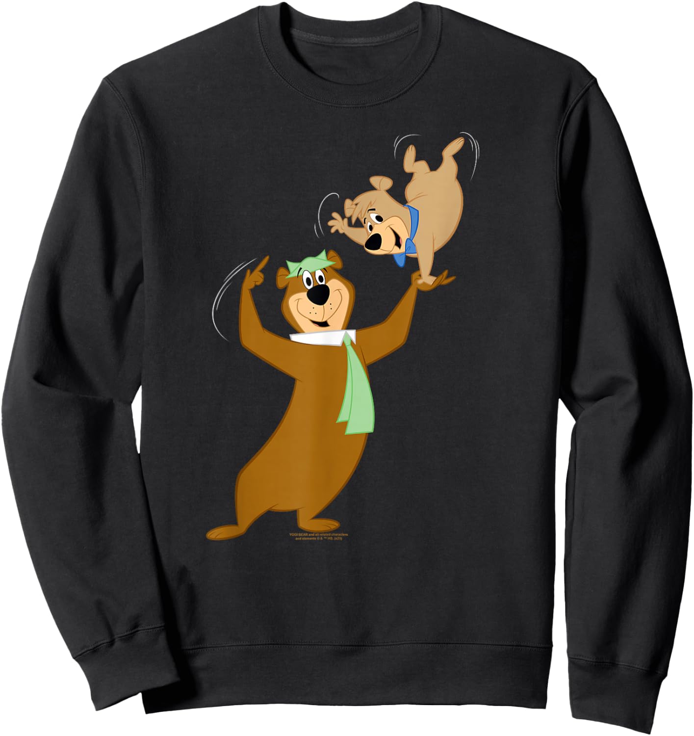 Yogi Bear Boo Boo Do Tricks Sweatshirt - Sweatshirt | Black